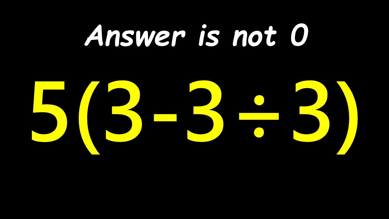 Only 1 Can Solve This Math Problem Youtube