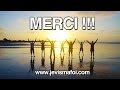 Merci d'avoir été là ! Annonce pour jevismafoi.com