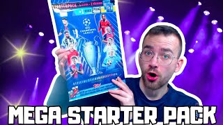 MEGA STARTER PACK 😱🔥 TOPPS CHAMPIONS LEAGUE 2024/25 STICKER