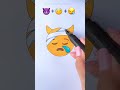 mix emoji drawing combine three emojis emoji satisfying creative art