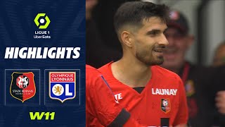 STADE RENNAIS FC - OLYMPIQUE LYONNAIS (3 - 2) - Highlights - (SRFC - OL) / 2022-2023