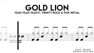 Gold Lion - Trinity Rock & Pop Drums : Initial (OLD)