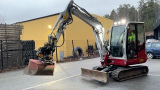 Köp Grävmaskin Takeuchi TB240 med Engcon tiltrotator på Klaravik