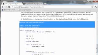 Creating a Sound class for our game. Java Game Programming for Beginners 8