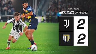 EXTENDED HIGHLIGHTS | Juventus 2-2 Parma | McKennie \u0026 Weah find the net | Bianconeri held to a draw