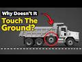 Why Do Some Truck Tires Not Touch the Ground?