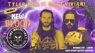 IWS New Blood Volume 7: IWS Canadian Championship: Matt Viviani vs Tyler Nox