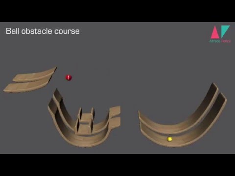 Ball Obstacle Course Animation Youtube