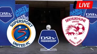 🔴 LIVE: SuperSport United vs Sekhukhune United | DSTV Premiership 2024 | Match LIVE Now