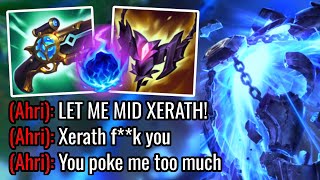 Xerath and I poke the enemy Ahri so much she has a breakdown...Am I the next Zwag? (68k DAMAGE)