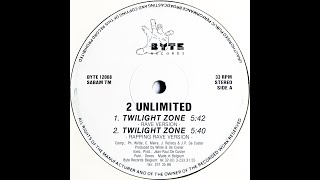 2 Unlimited Twilight Zone Rave Version 1992
