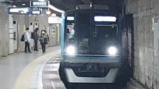 東京メトロ東西線15000系15107F各駅停車東葉勝田台駅行き南砂町駅到着