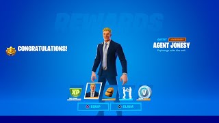 UNLOCKING the Agent Jonesy Skin in Fortnite (Secret Skin)