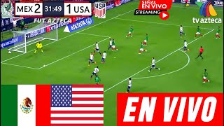 México Vs Estados Unidos En Vivo 🔴🔴Horario, TV, cómo y dónde Ver USA Vs México ✅Partido Hoy Mexico