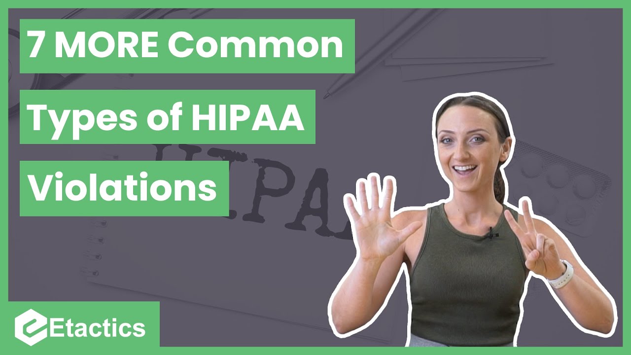 7 MORE COMMON HIPAA Violations - YouTube