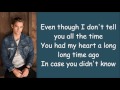 Brett Young ~ In Case You Didn't Know (Lyrics)