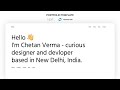 How to build a portfolio website using Next.js and TailwindCSS