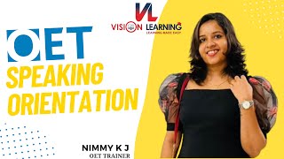 OET Speaking Orientation for Nurses - VISION LEARNING, THRISSUR