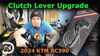 KTM RC390 Clutch Lever Upgrade