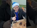 nonna pia roasts chestnuts on an open fire 🔥 for the holidays🎅❄️❤️ part 1 nonnapia chirstmas