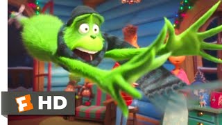 The Grinch (2018) - Grinch and the Guard Dog Scene (5/10) | Movieclips