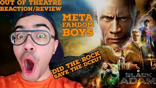 JUST WATCHED BLACK ADAM! BLACK ADAM OUT OF THEATRE MOVIE REVIEW | INSTANT REACTION & HONEST THOUGHTS