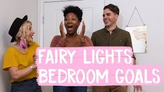 Fairy Lights Bedroom Makeover Goals! | Mr. Kate Decorates