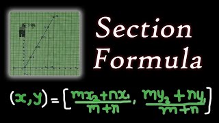 What is Section Formula in Co-ordinate Geometry? | Section Formula | Geometry | LetsTute