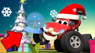 Monstertruckar för barn - JULSPECIAL - Den mystiska julklappen -  Bilköping | Tecknade serier