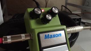 Maxon VOP9 (Overdrive) Bass Demo