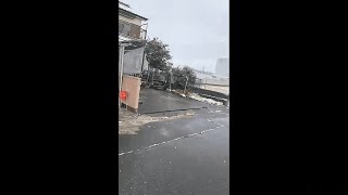 【資料】グエンさん撮影、雪が降った岩間家前の光景【Youtube1/1撮影回切り抜き】