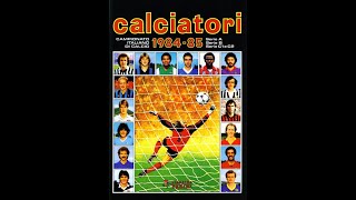 VIDEO FLIP ALBUM Calciatori Panini 1984 85