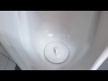 【hd版】 inax awu 507raml 1 urinal flushing