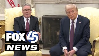 Keir Starmer visits President Trump, White House