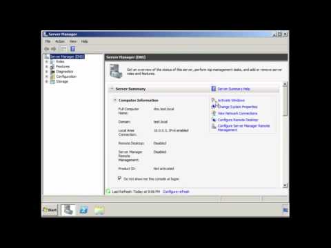 DNS Server for Windows Server 2008 DNS Server for Windows Server 2008