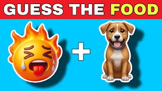 Guess The FOOD by Emojis? 🤔 Emoji Quiz 2024 | Quiz Aqua