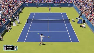 Pete Sampras vs Andre Agassi ATP Nadal Academy /AO.Tennis 2 |Online 23 [1080x60 fps] Gameplay PC