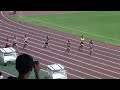 2024.08.04 岡山市総体 中学女子 100ｍ 予選10組