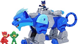 PJ Masks Animal Power Charge and Roar giant Power Cat appeared! | DuDuPopTOY