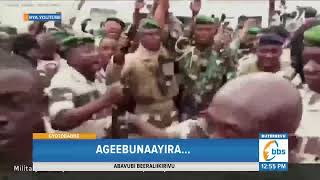 Amagye Agaawamba Obuyinza e Gabon Galonze Genero ku bwa Pulezidenti