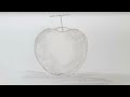 How to draw an apple  | Apple easy drawing tutorial for beginners |Drawing Apple Step by Step