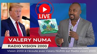 Valery NUMA LIVE  sur Radio vision 2000| le 05 Fevrier 2025  #VISIONALECOUTE