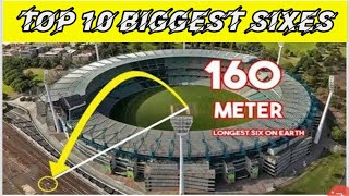Top 5 Biggest Sixes in Cricket History | Updated 2020 | 128 metar