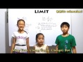 《跟小学生一起学微积分基础》：1. 极限概念（1 023）limit introduction 1 023