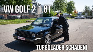 LEVELLA | VW Golf 2 1.8T | Abholung bei BTS + Erste Fahrt trotz defektem Lader!