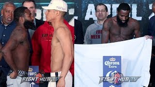 BRONER GETS NAKED TO MAKE WEIGHT! BRONER VS VARGAS - COMPLETE WEIGH IN & FACE OFF VIDEO