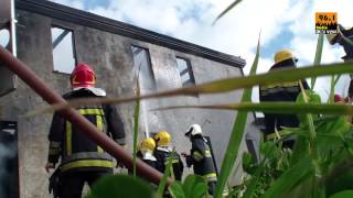 Incêndio destrói casa - Póvoa de Varzim (Reportagem Onda Viva)