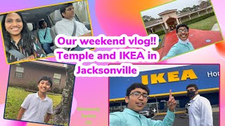 Weekend Vlog | Temple Visit and IKEA shopping |Travel Vlog | USA Telugu Vlogs |Telugu Vlogs from USA