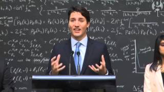 Justin Trudeau stuns audience with quantum computing knowledge   video