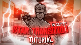 Star Transition Tutorial | Transition Tutorial in Capcut #capcutpc